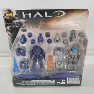 Halo Mega Construx 2015 CNH21 Covenant Armor Customizer Pack Zealot Ranger Minor